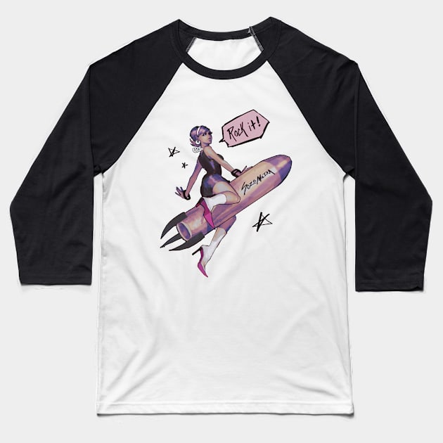 ROCK IT Baseball T-Shirt by SOZOMAIKA